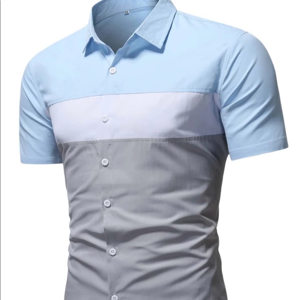 ❗️BRAND NEW, NEVER WORN❗️ Mens Button Up Casual Shirt